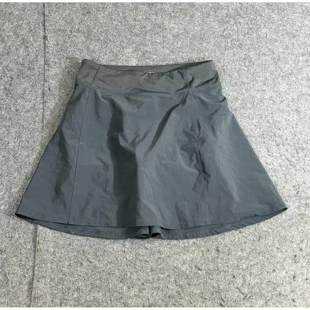 Athleta Girl Skirt Youth Girl L 10/12 Black School Day Skort Lined Athleisure